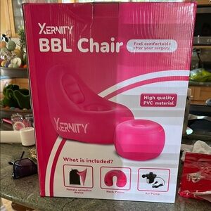 Xernity Pink BBL Chair Set